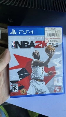 NBA 2K18 PS4 🏀 Kyrie Irving Cover – Basketball Action, Tested & Complete - Image 1 of 3