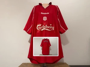 SHIRT FC Liverpool (England) 00/01 home Berger Reebok adult ~M - Picture 1 of 12