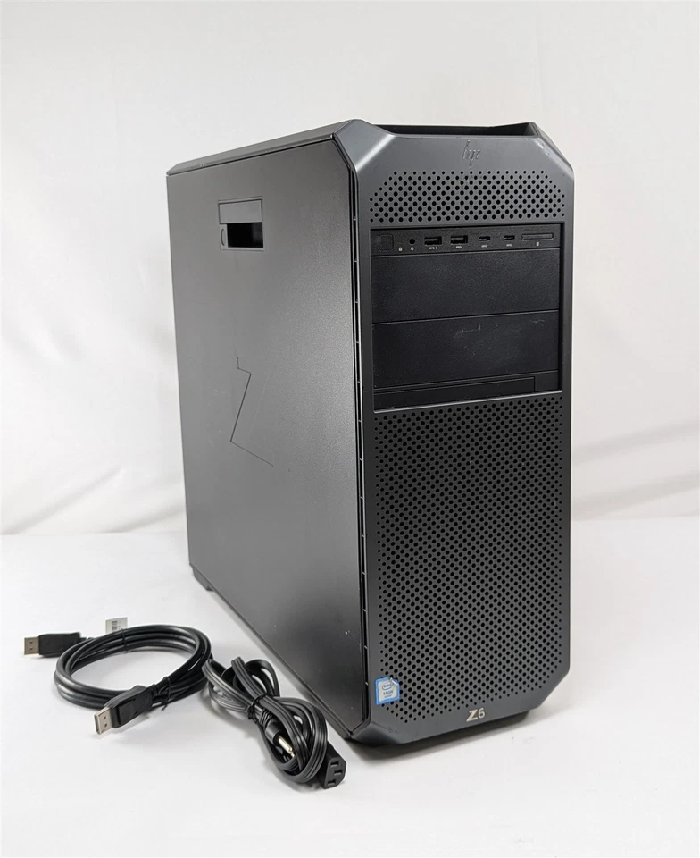 HP Z6 G4 Tower Xeon Gold 6244 3.6GHz 64GB RAM 1TB SSD Quadro RTX 4000 - Image 1 of 4