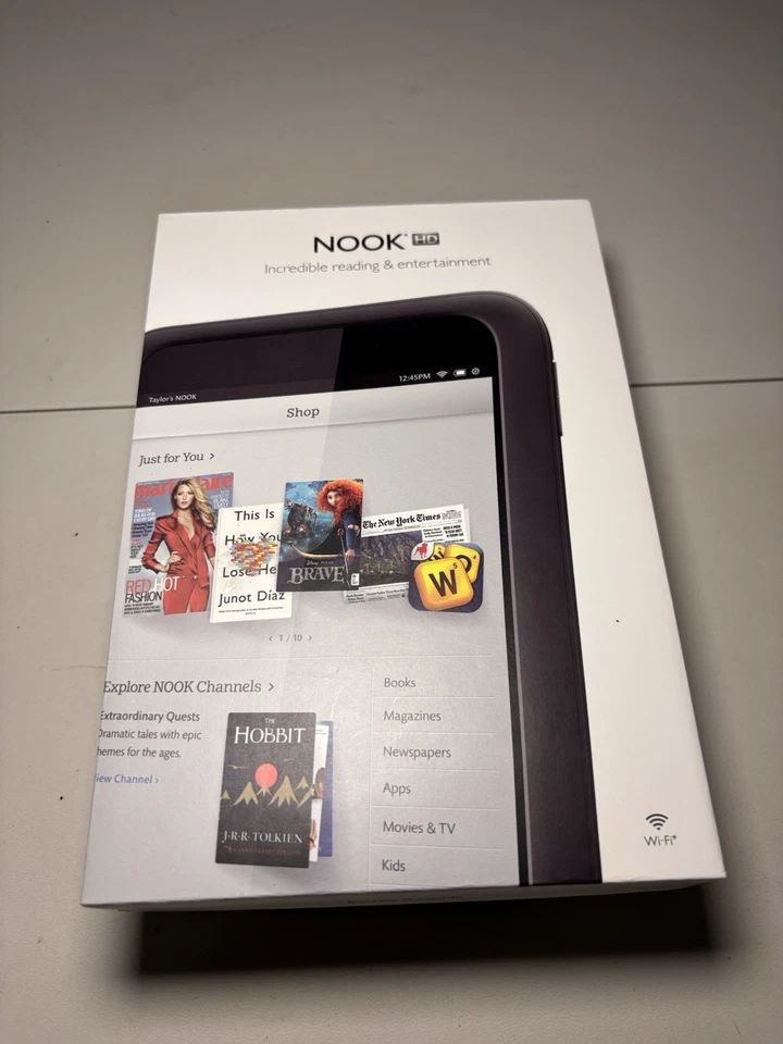 Barnes & Noble Nook HD+ E-Reader Tablet 7" Wifi 16GB - Image 1 of 4