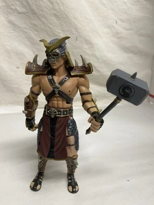 Figura de acción Jazwares Mortal Kombat Deluxe 7" Shao Kahn 20 aniversario - Imagen 1 de 7