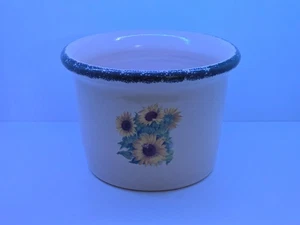 Vintage Home & Garden Party Sonnenblume Steinzeug 2003 - Übertopf / Blumentopf - Bild 1 von 4