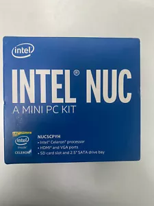 INTEL NUC5CPYH Intel Celeron mini-PC kit 4GB RAM HDMI VGA SD FREE SHIPPING - Picture 1 of 12