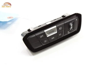 2019–2022 BMW 330e 330i G20 ПЕРЕКЛЮЧАТЕЛЬ УПРАВЛЕНИЯ ЛАМПОЙ ФАР ОТ ОРИГИНАЛЬНОГО ПРОИЗВОДИТЕЛЯ - Изображение 1 из 4