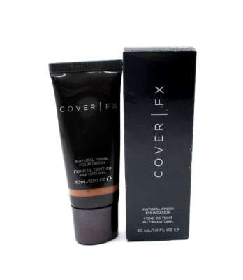 Cover FX Natural Finish Foundation ~ N 85 ~ 30 ml / 1.0 oz ~ BNIB - Image 1 of 2