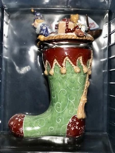 🎄VILLEROY & BOCH  🎅🏻 💫großer Stiefel - Keksdose * Toy's Fantasy *  NEU OVP🎁 - Bild 1 von 10