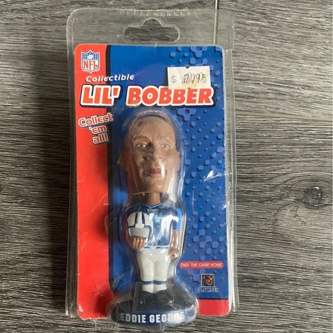 NFL Collectible Lil' Bobber TN Titans Eddle George 4" Bobble Head-New! Cover