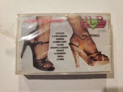 J.L.B. y cia Compania Mr. Ritmo SUPER BAILONGO Cassette Nuevo Sellado Disa - Image 1 of 4