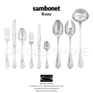 Sambonet - Rome Monoblocco - Set posate per 12 persone 75 Pezzi - Rivenditore - Picture 1 of 5