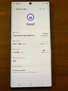 Samsung Galaxy Note10+ 512 GB - Aura Black (Unlocked) - Zdjęcie 1 z 10