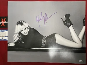 ¡FOTO 16x20 firmada autografiada por Malin Akerman! SEXY! ¡CERTIFICADO DE AUTENTICIDAD BECKETT! - Imagen 1 de 1