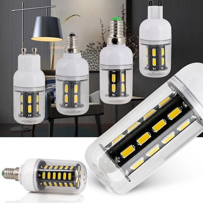 E27 E14 E26 E12 G9 GU10 B22 LED Corn Bulb Lights 6W 9W 12W 15W Lamp 110V 220V - Image 1 of 4