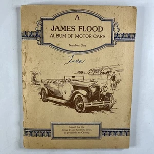 A James Flood Album of Motor Cars Number One Complete Vintage Paperback Book - Picture 1 of 11