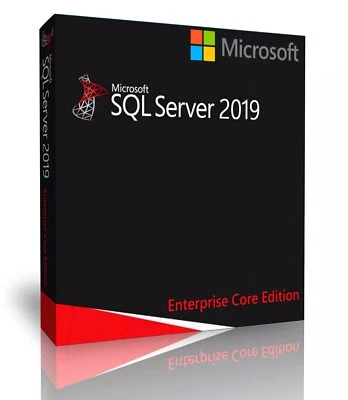 Microsoft SQL Server 2019 Enterprise with 2 Core License, unlimited User CALs - Image 1 of 3