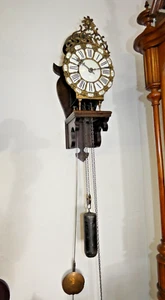 45181 Français Lanternes Horloge Régulateur Sur Mur Console -halbestunde - Imagen 1 de 15