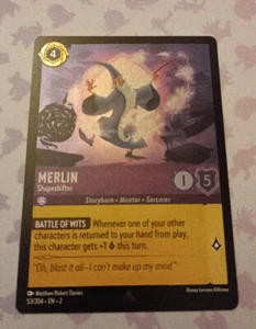 Disney Lorcana Rise of the Floodborn Foil Karten 1-204 Englisch Near Mint  - Bild 1 von 86