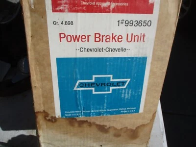 НОВЫЙ ИЗ СТАРЫХ ЗАПАСОВ КОМПЛЕКТ СИЛОВОГО ТОРМОЗА CHEVROLET 1969 Chevelle 993650 - Изображение 1 из 4
