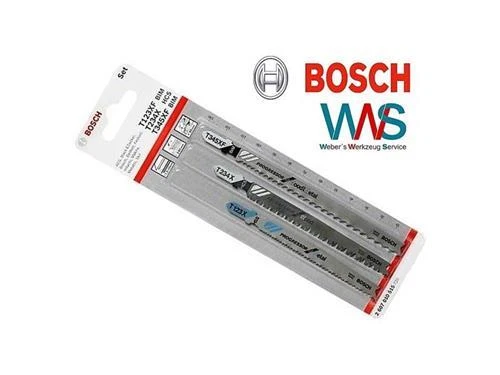 Bosch 3tlg. Stichsägeblatt-Set T 123 XF; T 234 X; T 345 XF - Bild 1 von 1
