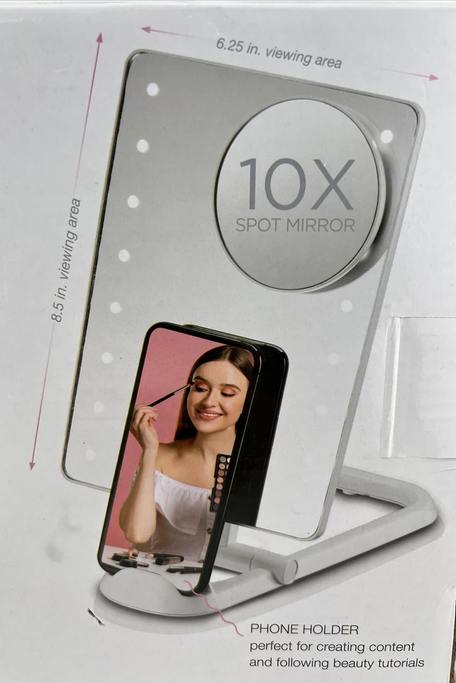 Conair BE05TSM LED Hollywood Lighted Social Media Makeup Mirror Touch Control