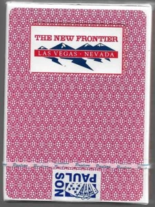 THE NEW FRONTIER CASINO, Paulson Brand Playing Cards,Casino Sealed,Never Opened - Picture 1 of 1