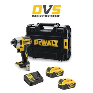 CONTROLADOR DE IMPACTO INALÁMBRICO SIN ESCOBILLAS DEWALT DCF887P2 18V 2 x 5Ah Baterías DCB184 - Imagen 1 de 1