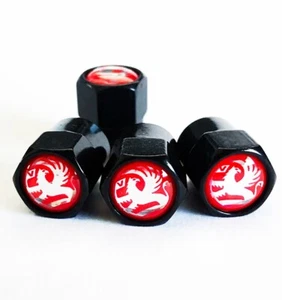 Vauxhall Wheel Valve Dust Caps. Corsa Astra Crossland Adam Mokka Grandland etc - Picture 1 of 2