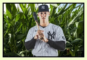 Aaron Judge Field of Dreams 11x14 Matted 8x12 Photo Print NY Yankees Cornfield - Picture 1 of 1
