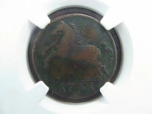 GERMANY 1P Brunswick-Luneburg 1701  VF NGC ENVIRONMENTAL DAMAGE - Picture 1 of 6
