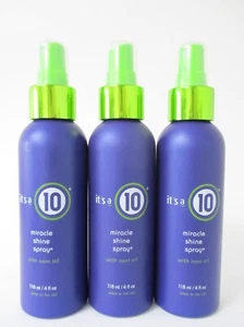 3 x It's a 10 Miracle Shine Spray 4 oz with noni oil - Picture 1 of 2