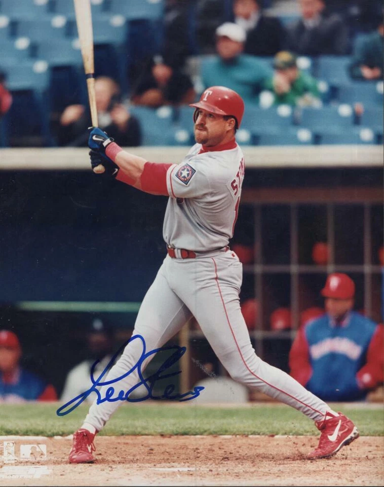 LEE STEVENS TEXAS RANGER FOTO AUTOGRAFIADA FIRMADA 8X10 CON COA Foto 1 de 1