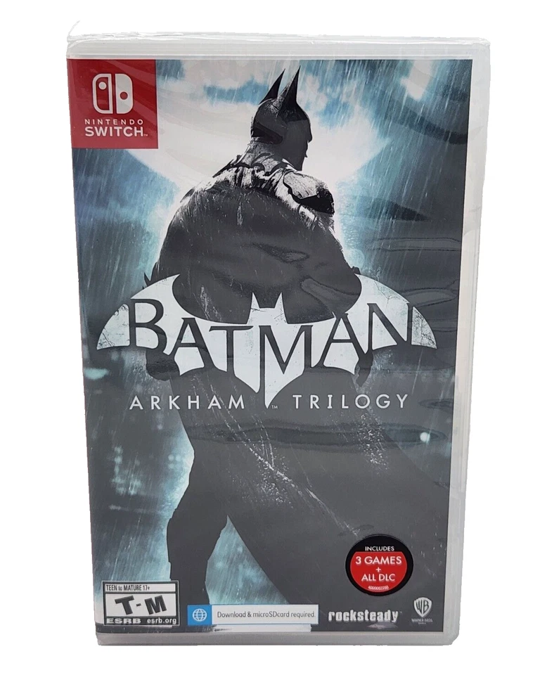 Batman: Arkham Trilogy - Nintendo Switch - Brand New Factory Sealed US Version - Image 1 of 4