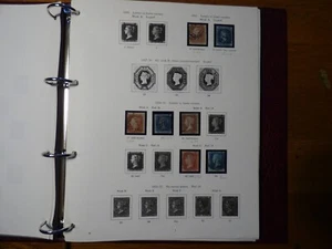 Stamps Collection Stanley Gibbons Victoria Edward VII George V & VI Elizabeth II - Picture 1 of 24