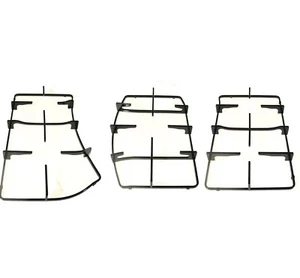 GRIGLIE ARISTON INDESIT PH750T SMALTATE NERE SINGOLE O KIT PIANO COTTURA GE8040 - Imagen 1 de 8