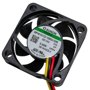 Fan 12V DC 0,48W 40x40x10mm 11,9m³/h 5800U/Min 11,9m³/h Sunon MF40101V21000UG99 - Bild 1 von 4