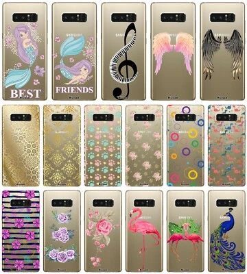 Cover Custodia Trasparente per Google Pixel 8 / 8a /Pro in TPU disegno U8 - Immagine 1 di 2