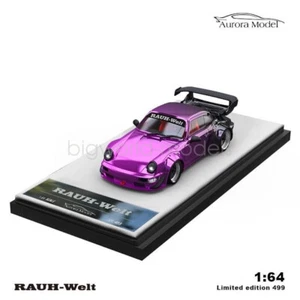 Aurora 1:64 Scale 992 GT3 RS RWB 964 Karting Figure Sport Model Diecast Metal - Picture 1 of 12