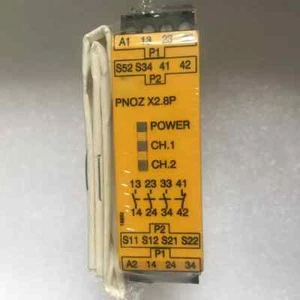 1PC-Pilz PNOZ X2.8P 777301 safety Relay 24V DC / 6A, 240V AC / 6A- Brand New - Picture 1 of 4