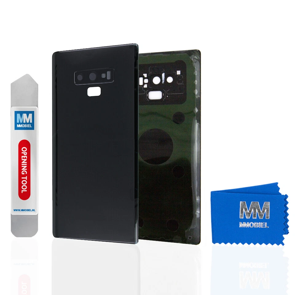 MMOBIEL Akkudeckel mit Linse für Samsung Galaxy Note 9 N960 (SCHWARZ) Backcover