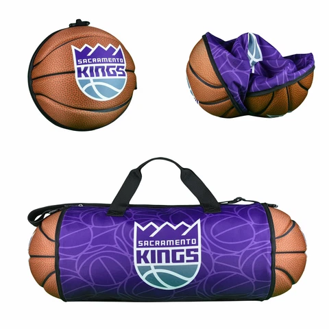 SACRAMENTO KINGS BASKETBALL TO DUFFLE BAG AUTHENTIC Cover