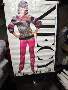 Raro poster promozionale Denise Williams Niecy in negozio 36" x 24" 1982 CBS Inc - Foto 1 di 8