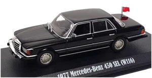 Greenlight 1/43 Scale 86640 - 1977 Mercedes Benz 450 SEL (W116) Rocky IV - Black - Picture 1 of 5