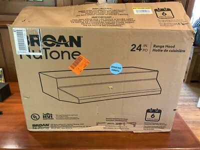 Alcance NuTone RL6224WH 24 polegadas sem ventilação - Branco novo na caixa LEIA A DESCRIÇÃO - Imagem 1 de 4