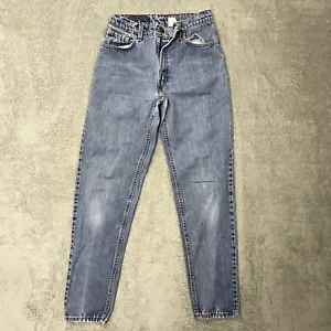Vintage Y2k Levi's 550 Jeans Relaxed Fit Tapered Leg 9 Jr. M Blue Wash Zip Fly - Bild 1 von 17