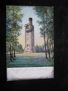 alte orig. AK Sangerhausen 1906 Moltkewarte - Bild 1 von 2