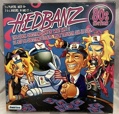 Hedbanz - 80's Edition [Game Complete] The quick question game of What am I? - Image 1 of 4