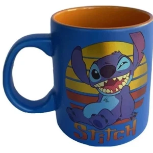 Disney's Lilo and Stitch großer 20 Unzen Silber Büffel Keramik Becher - Bild 1 von 1