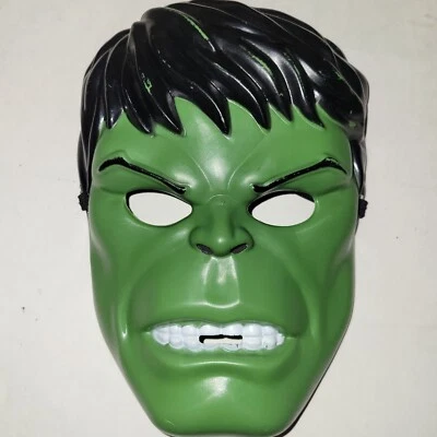 Máscara de Halloween Incredible Hulk 2021 ajustable rubíes verdes Foto 1 de 4