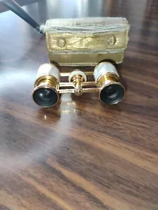 Vintage Japan Migon 2.5x Mother Of Pearl Binoculars/Opera Glasses - Picture 1 of 9
