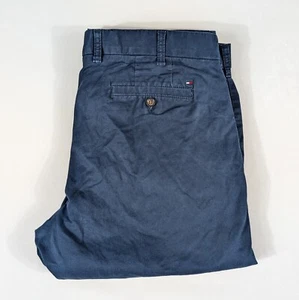 Tommy Hilfiger Men's Chino Pant 38W 34L Tailored Fit Navy Blue Mens - Picture 1 of 16