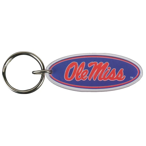 Mississippi Ole Miss Rebels Acrylic Key Ring Cover